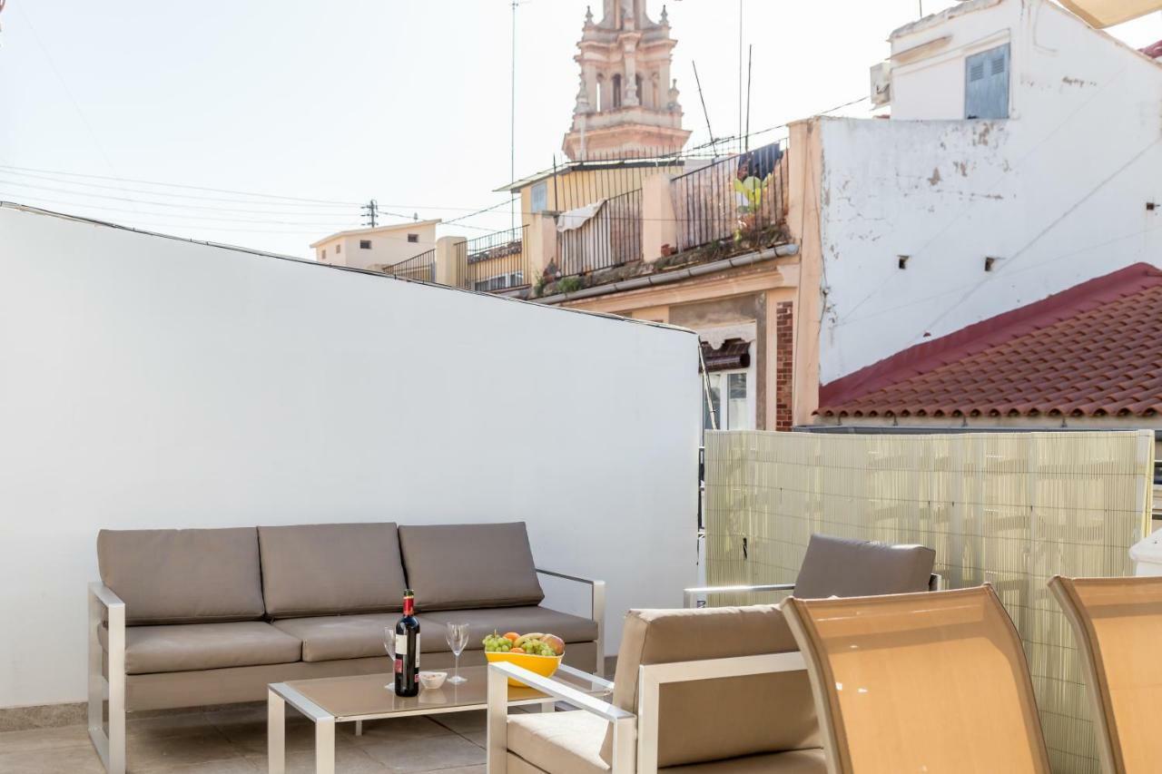 Florit Flats - Center 2br 2ba Attic Terrace View Wifi Ac Apartamento Valencia